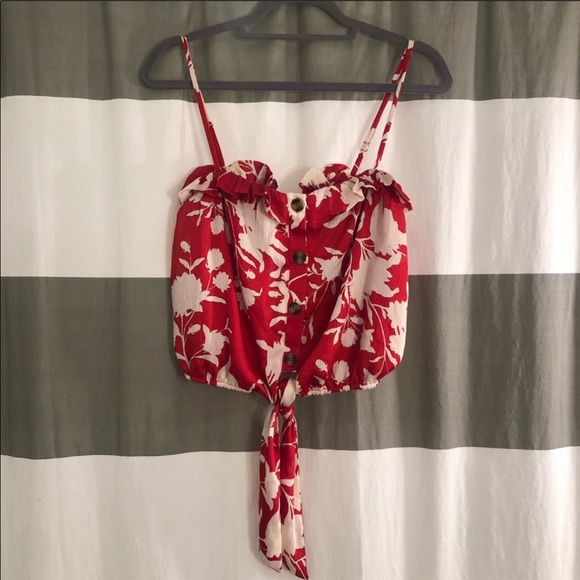 NWT Johanna Ortiz & H&M Floral Top - Picture 2 of 2